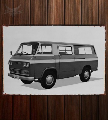 Металлическая табличка Nissan Caball Van (VC142)